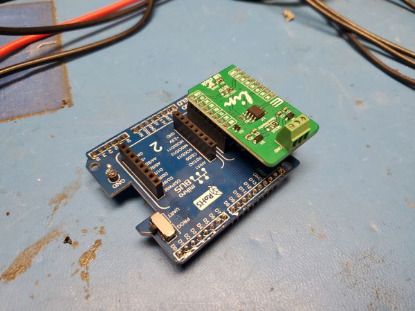 lin module with arduino mount